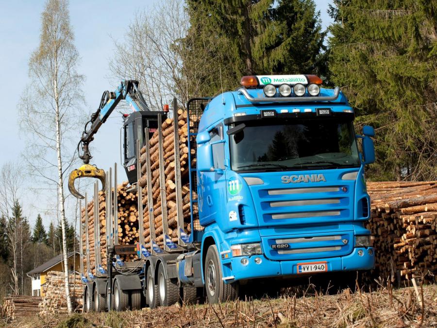  Scania R620 6x4 Highline Timber Truck 2005 года  (фото 2 из 6)